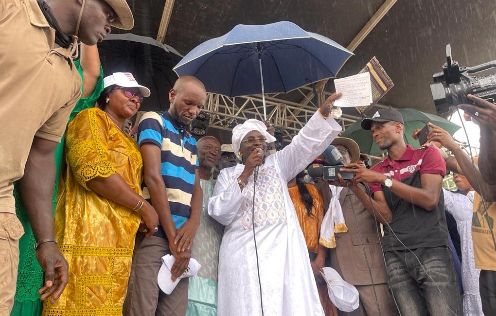 A Sédhiou, Aminata Touré vante les réalisations du Président Sall
