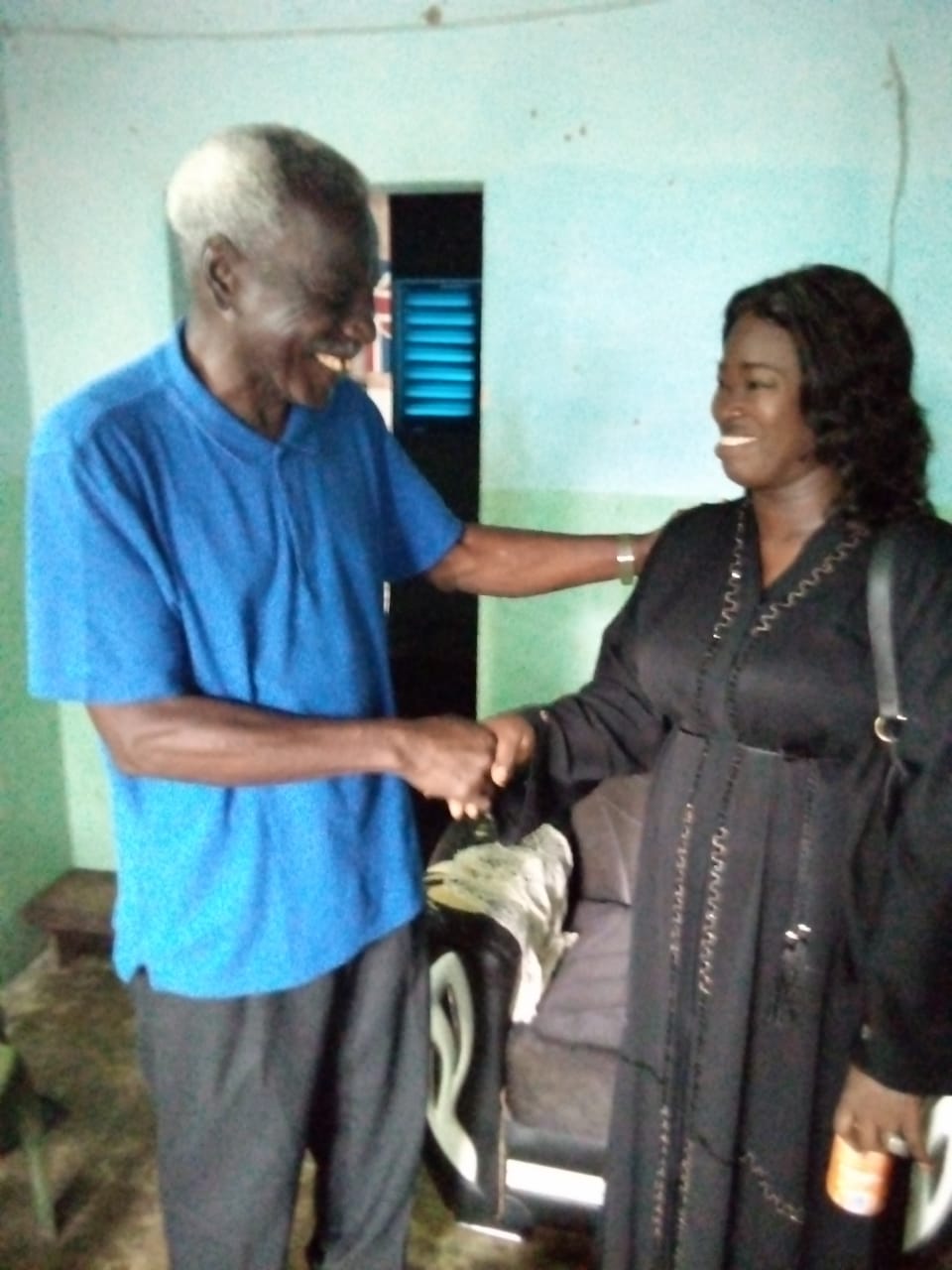 Oussouye : l'ancien champion de Judo Ankilin Diabone reçoit la candidate de Benno Dieynaba Goudiaby