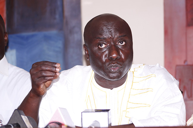 Idrissa Seck après la défaite: "Je magnifie l’engagement et la détermination de tous les membres de la coalition Benno Bokk Yaakaar"