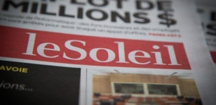 Le Quotidien le "Soleil" absent des kiosques ce vendredi