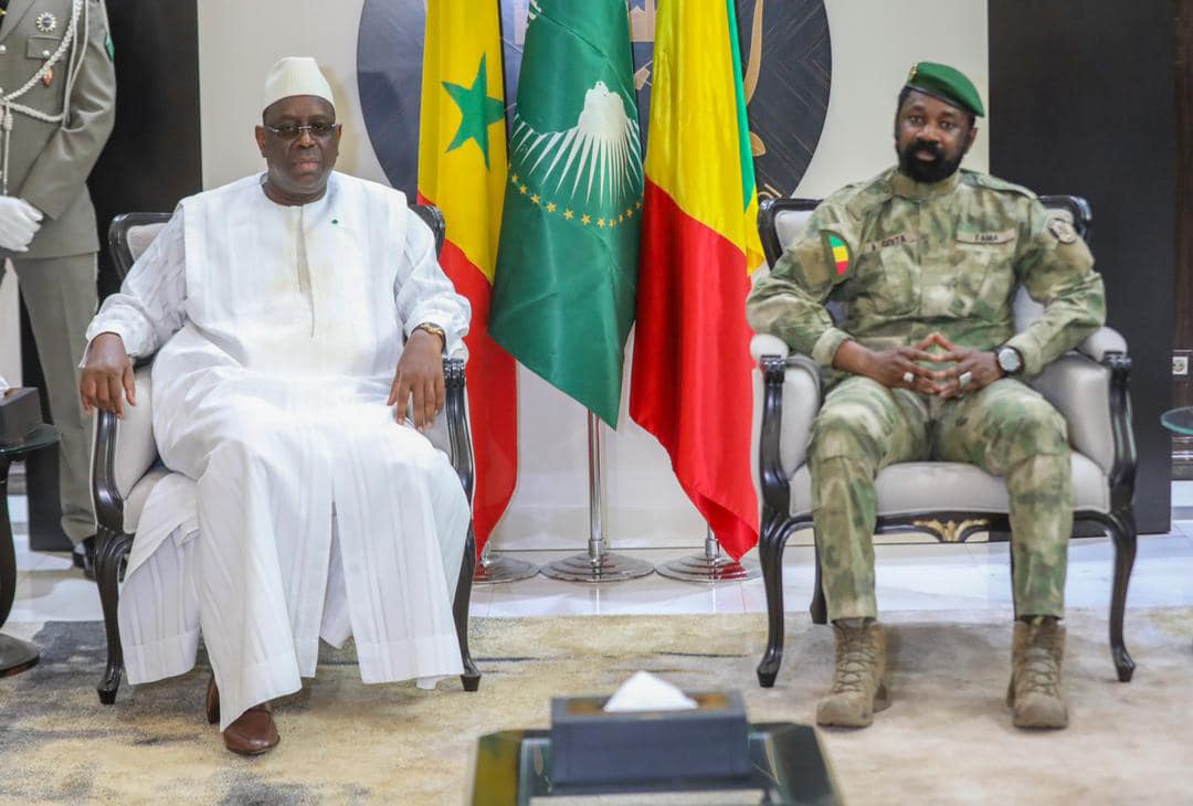 Mali : Macky Sall a rencontré le colonel Assimi GOÏTA