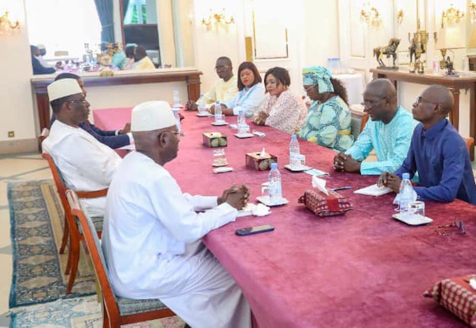 L’Union des magistrats du Sénégal reçue au Palais de la République