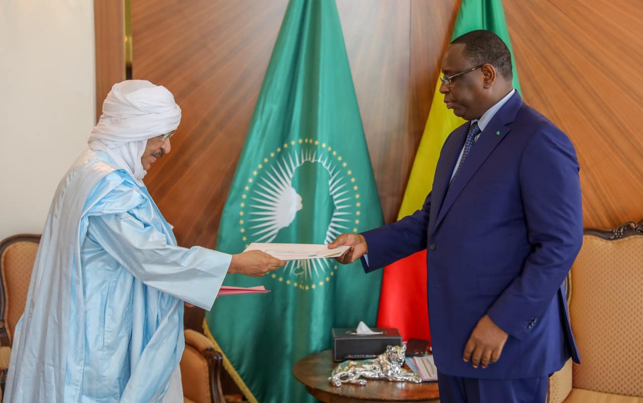 Mohamed EL MOCTAR, nouvel Ambassadeur du Mali au Sénégal reçu par Macky
