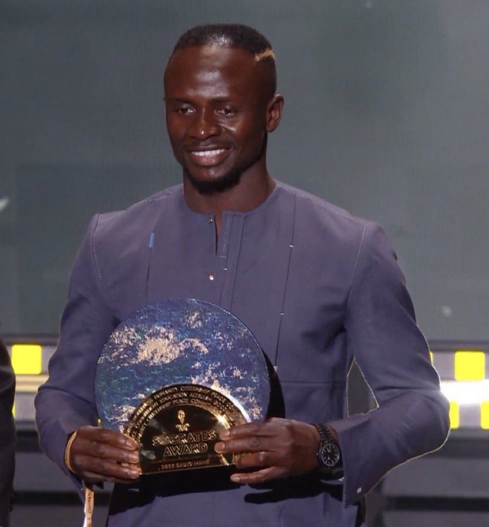 Ballon d’Or: le Sénégalais Sadio Mané sur la deuxième marche du podium
