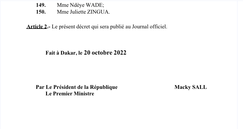 Haut Conseil des Collectivités Territoriales : Voici  la liste des 150 nouveaux membres