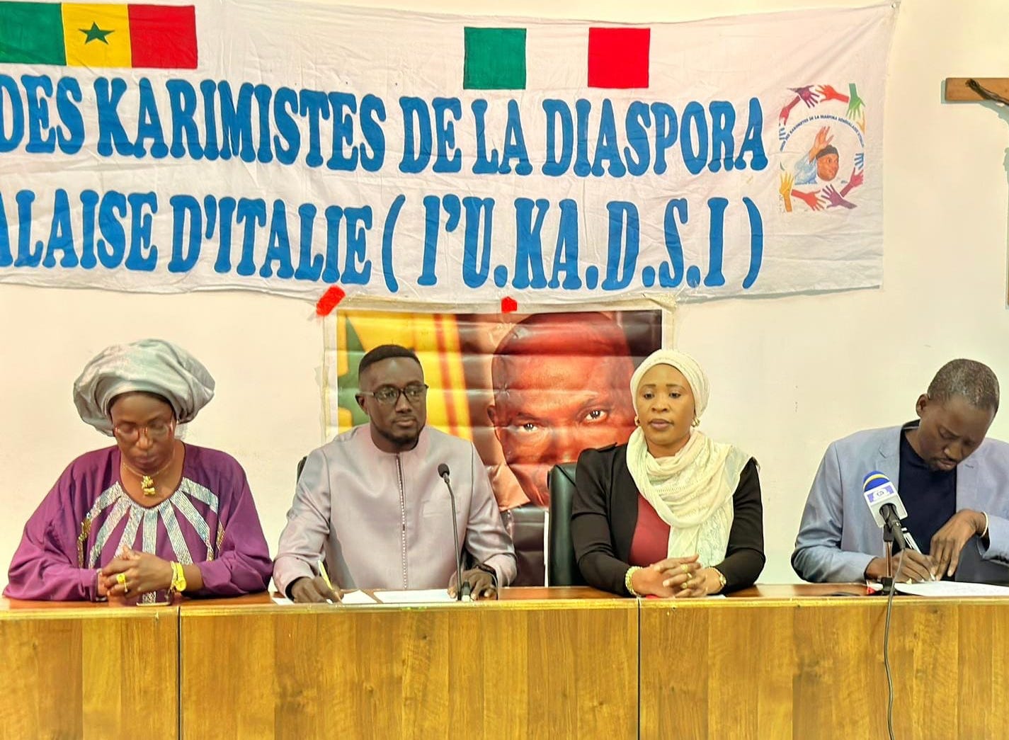 AFFAIRE WADE-FILS : Forte mobilisation de l'Union des Karimistes de la diaspora sénégalaise d’Italie