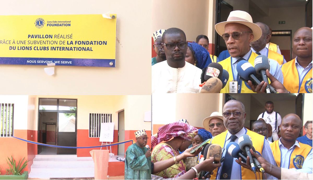 GUEDIAWAYE : La Fondation du  Lions clubs international appuie plusieurs centres de santé