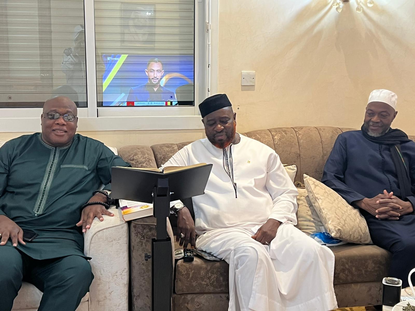 Djeddah : Dr. Ibn Taimiya Sylla, Ministre Conseiller Spécial du Président de la République rencontre le Consul 