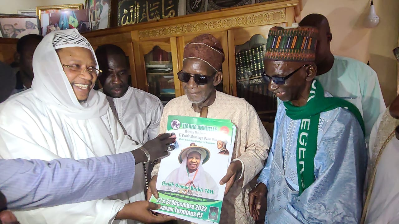 Ziarra de Thierno Bachir Tall  : Les prières du Khalife Général des Niassènes