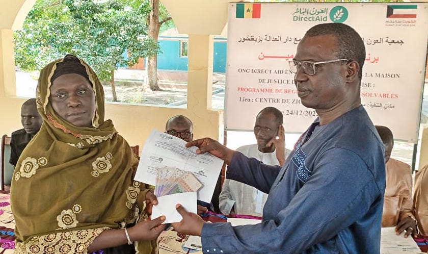 Dette non soldée de 49 personnes démunies : Ong Direct Aid débourse 6 millions FCFA