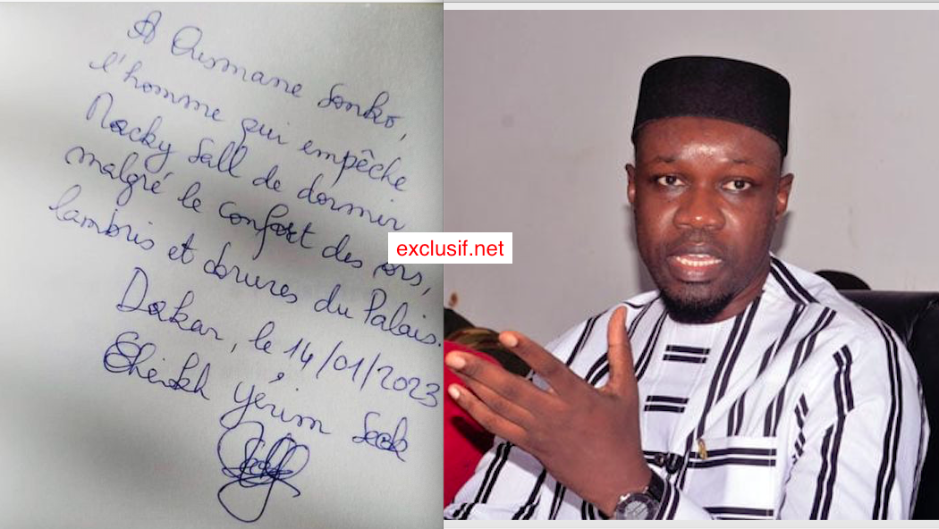 Sonko refuse de recevoir le livre de Yerim Seck et annonce une plainte : "ce jeu retors ne passe pas avec nous"