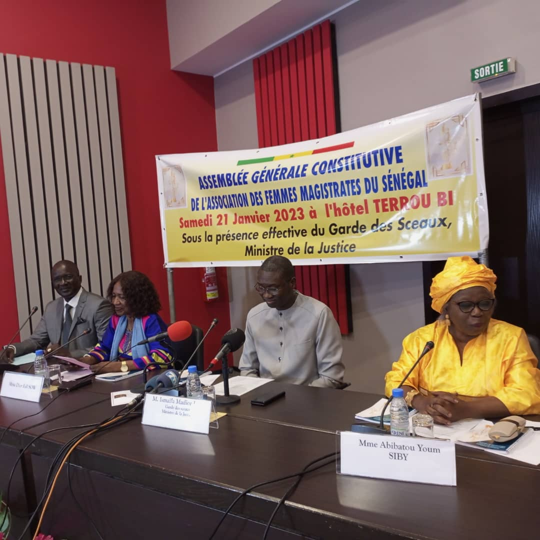 Sénégal, l’association nationale des magistrates voit le jour