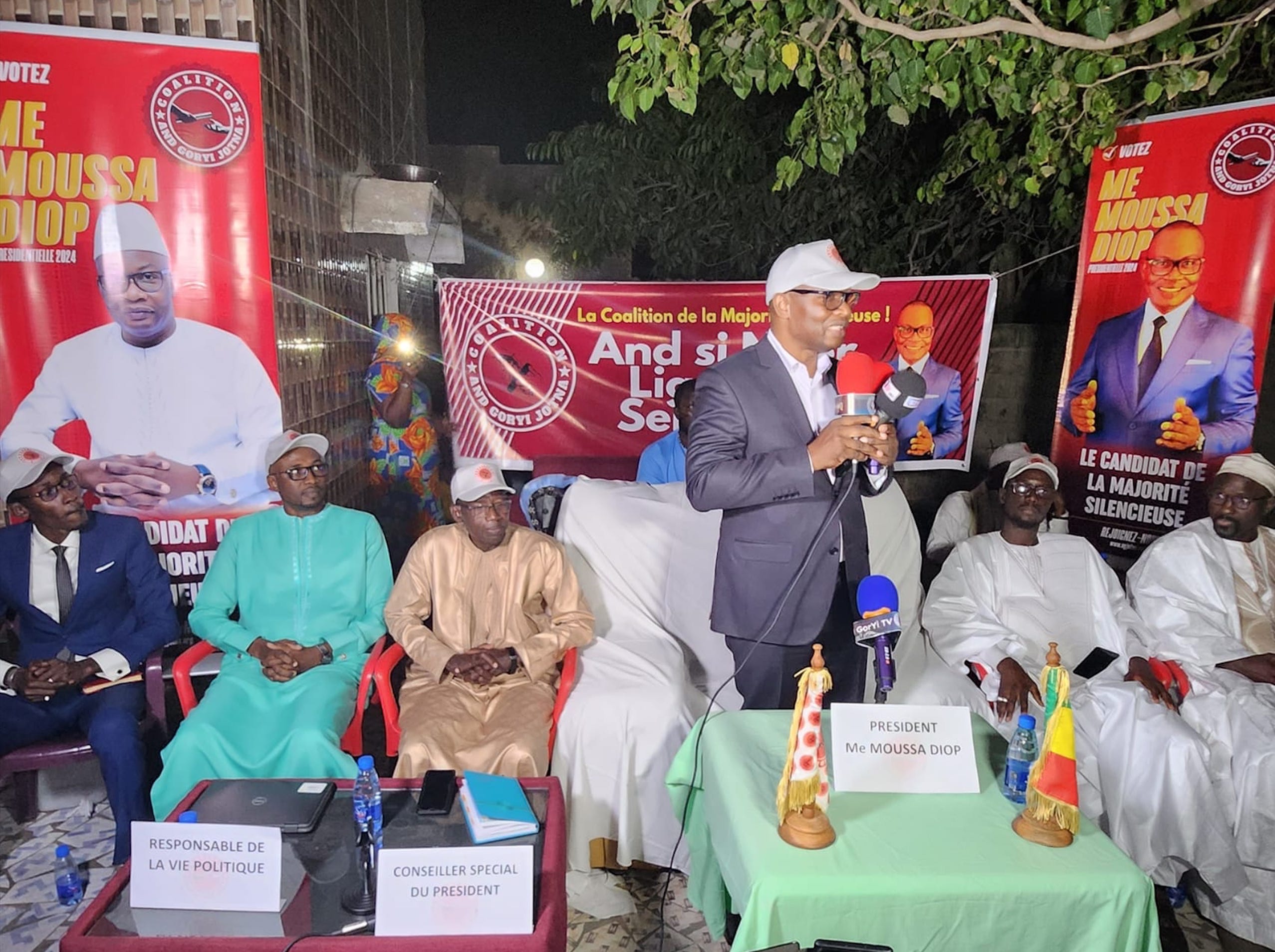 Dans le fief Macky, Me Moussa Diop sensibilise les populations sur les conséquences du 3e mandat 