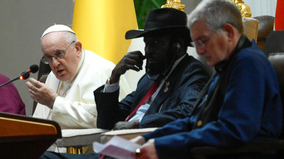 Au Soudan du Sud, le pape invite les dirigeants à s’engager sur «le chemin tortueux» de la pa