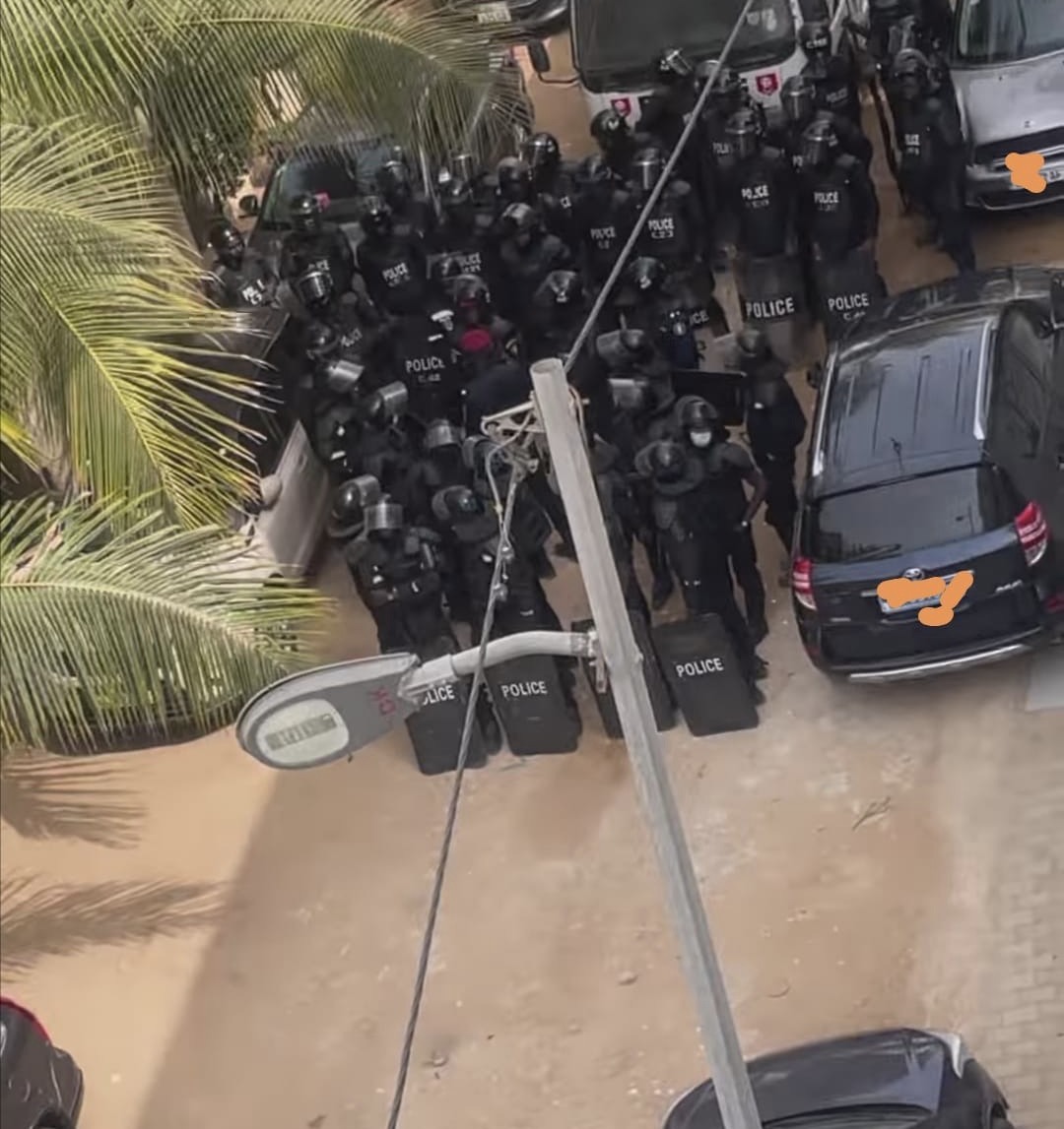 Fort déploiement des éléments de la police autour du domicile de Ousmane Sonko