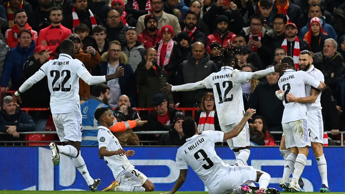 Ligue des champions : le Real Madrid terrasse Liverpool (5-2).