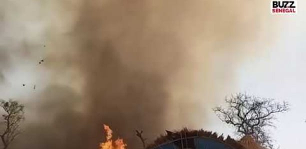 A Kédougou,1 050 cases réduites en cendres dans un incendie