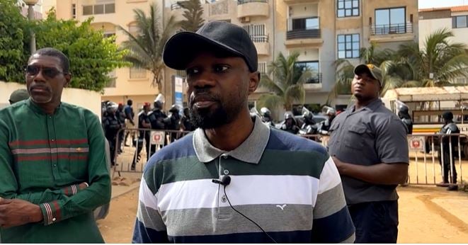 Cité Keur Gorgui : Présence massive des forces de l'ordre autour du domicile de Ousmane Sonko