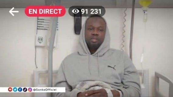 Le leader de Pastef fait exploser l’audimat : Plus de 91 000 personnes suivaient en temps réel sa déclaration