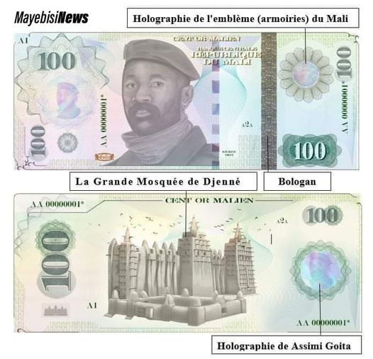 FAUX : le Mali n’a pas créé une nouvelle monnaie