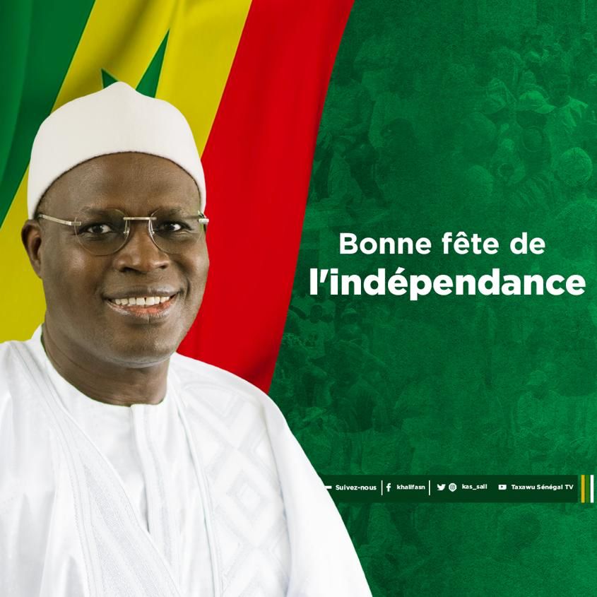 Fête du 04 avril : Voici l'intégralité du discours Khalifa Sall