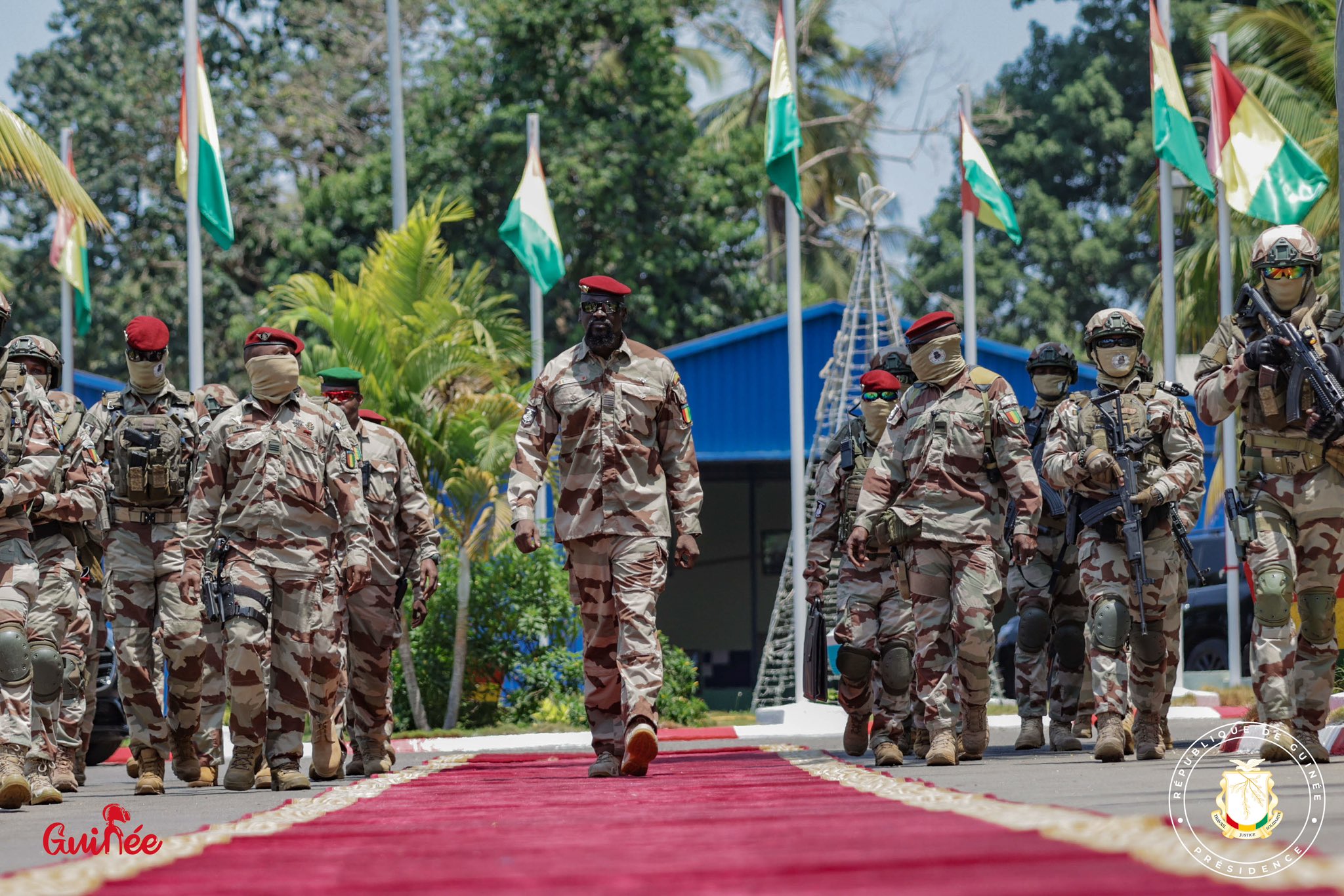 Guinée : dissolution du régiment chargé de la sécurité du Colonel Mamady Doumbouya