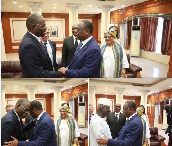 Accolades, poignées de main...Yewwi dénonce "une manipulation" de la Présidence de la République