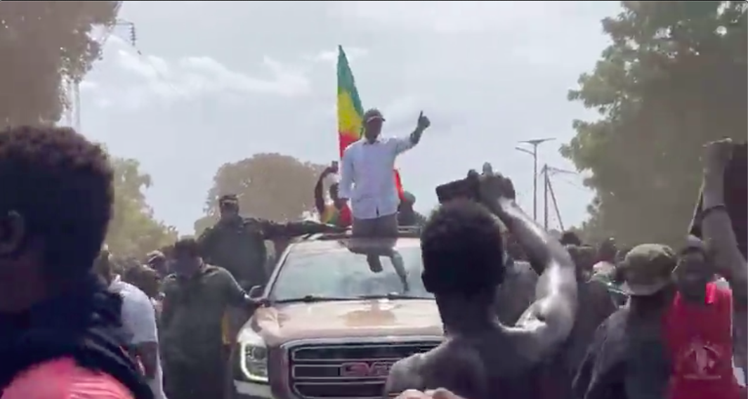 "Grande Caravane de la Liberté" : Ousmane Sonko fait vibrer Goudomp (vidéo)