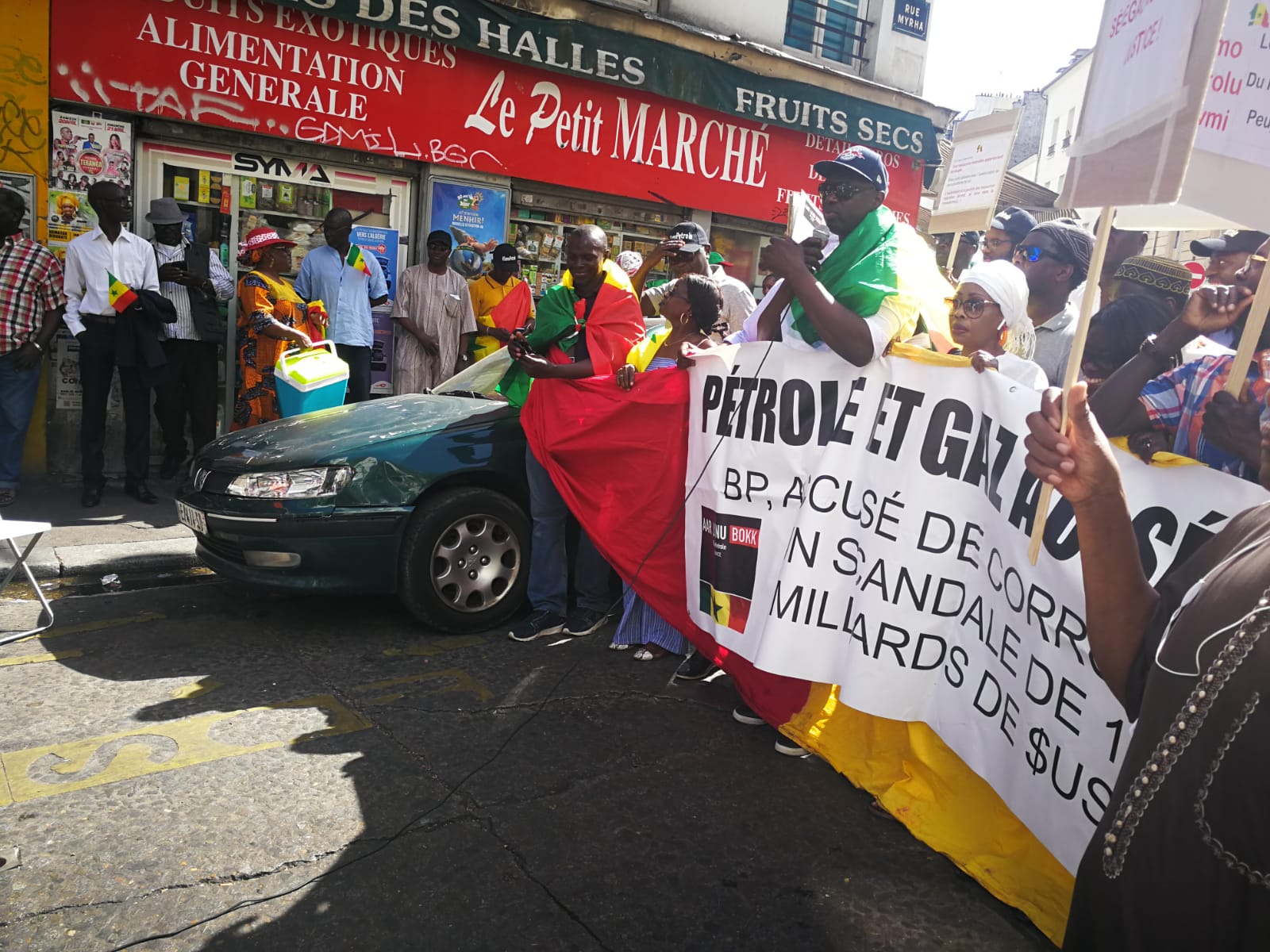 France : Nouvelle manifestation à Paris contre Macky Sall et son régime