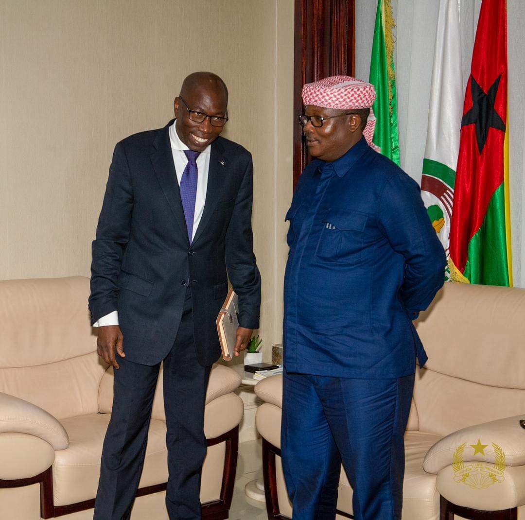 Guinée Bissau : Le Président Embalo reçoit le Chef de l'opposition au Palais
