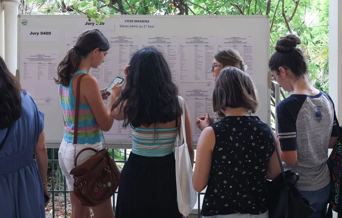 France: taux de réussite à 90,9% au Bac 2023, un résultat en baisse de 0,2 point par rapport à 2022