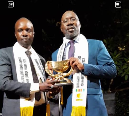 Soirée de la 17éme édition des Calebasses de l’Excellence Awards : Le DG de GTS, Samba Ndiaye primé 