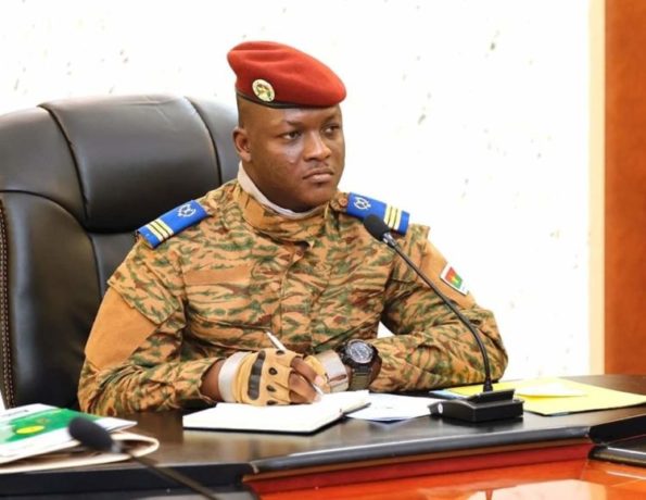 "Des armes destinées à l'Ukraine se retrouvent sur notre continent", dénonce le Président burkinabé