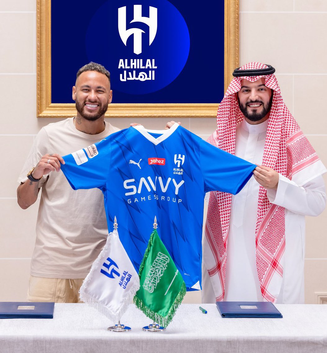 Mercato : Naymar rejoint AlHilal Saudi Club...​le PSG devrait recevoir 90 millions d'euros