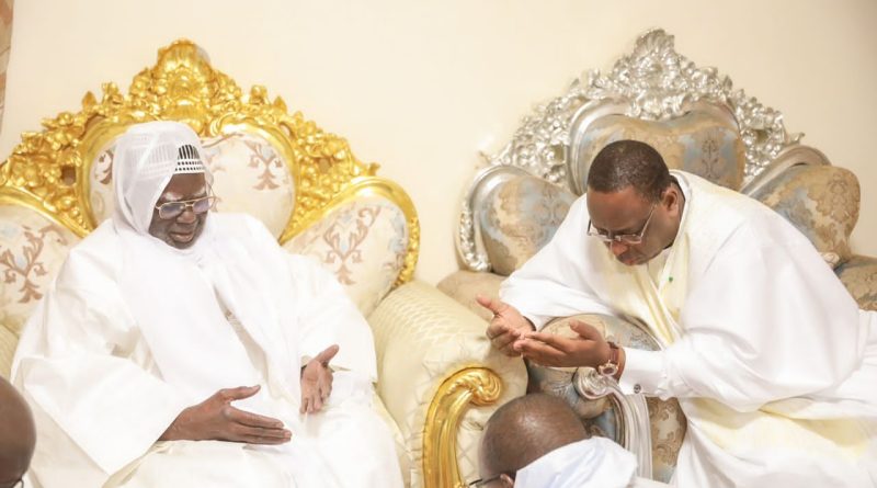 Touba : Macky Sall fait ses adieux devant le Khalif des mourides (Vidéo)