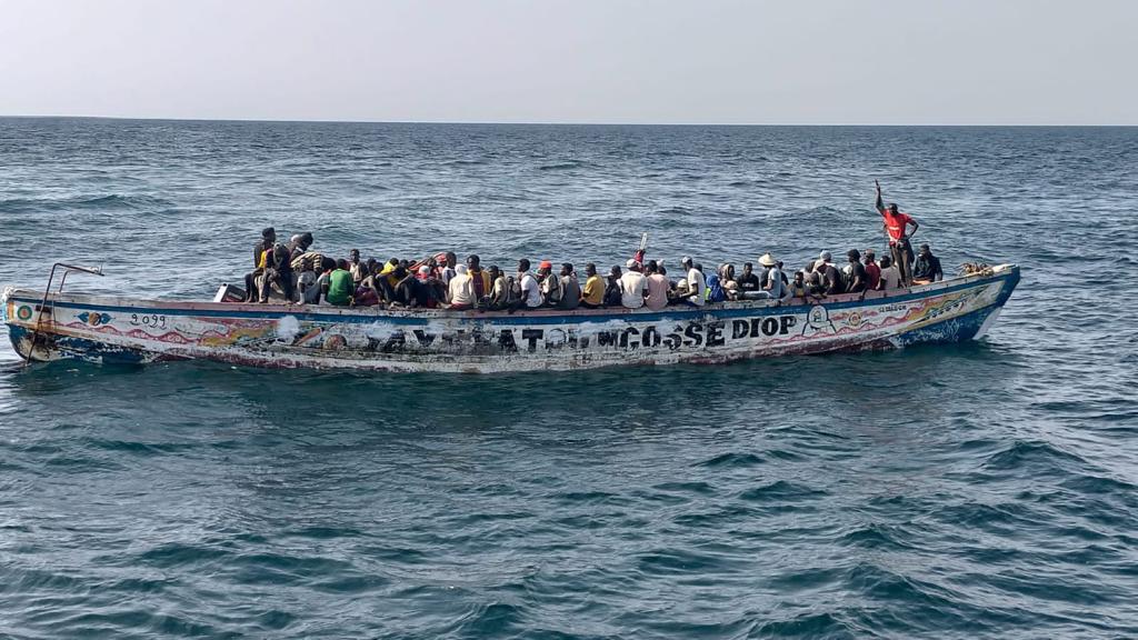 Migration irrégulière : 242 migrants interpellés par la marine nationale