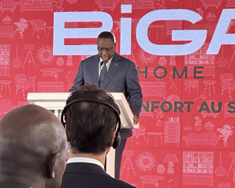 Inauguration manufacture Biga Home à Diamniado par le Président Macky Sall,le maire Moulaye Gueye impulse le développement !