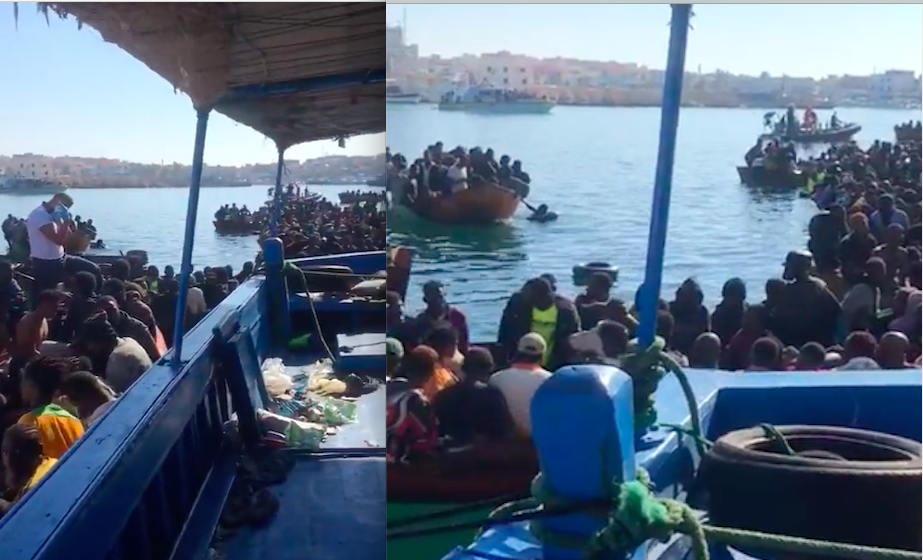 La France «n'accueillera pas de migrants qui viennent de Lampedusa» (ministre de l'Intérieur)