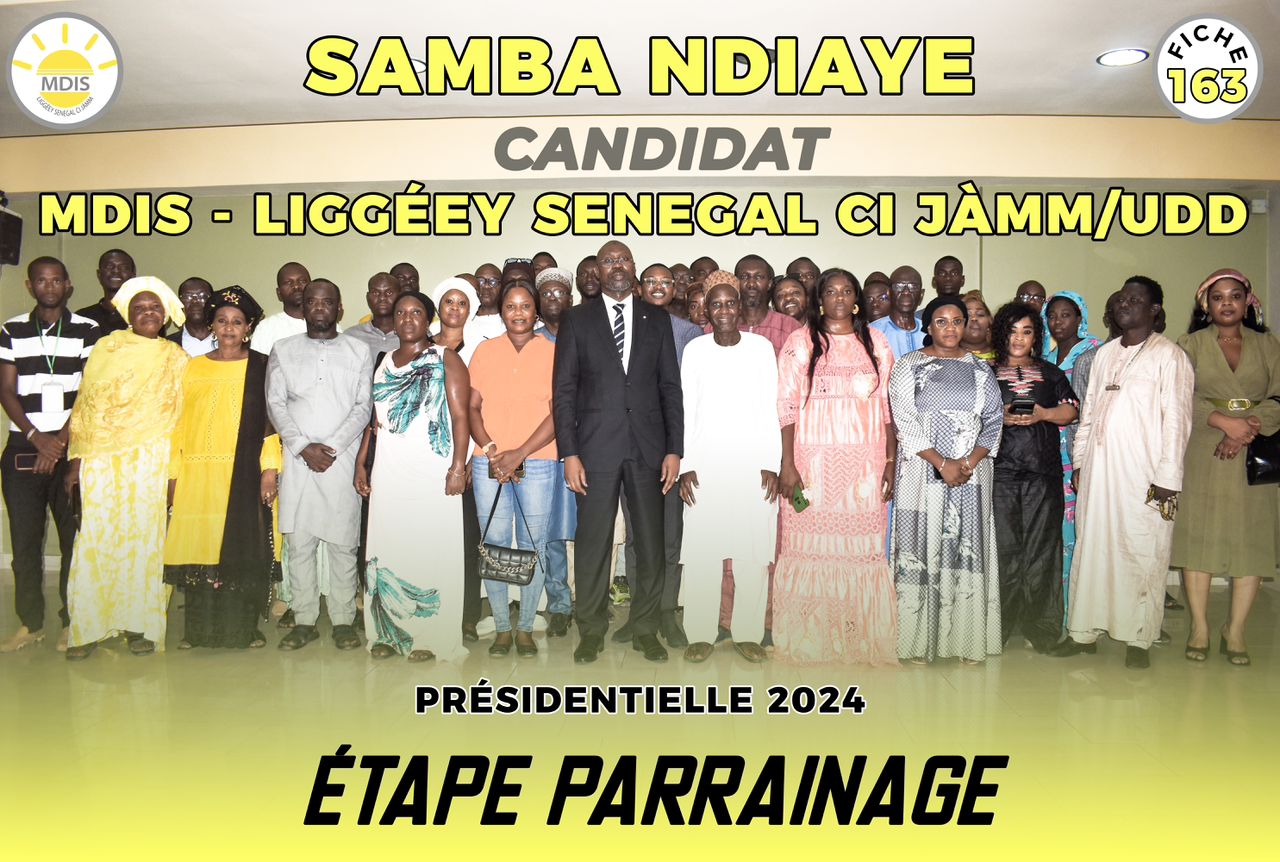 Présidentielle de 2024 : Samba Ndiaye, DG de GTS candidat