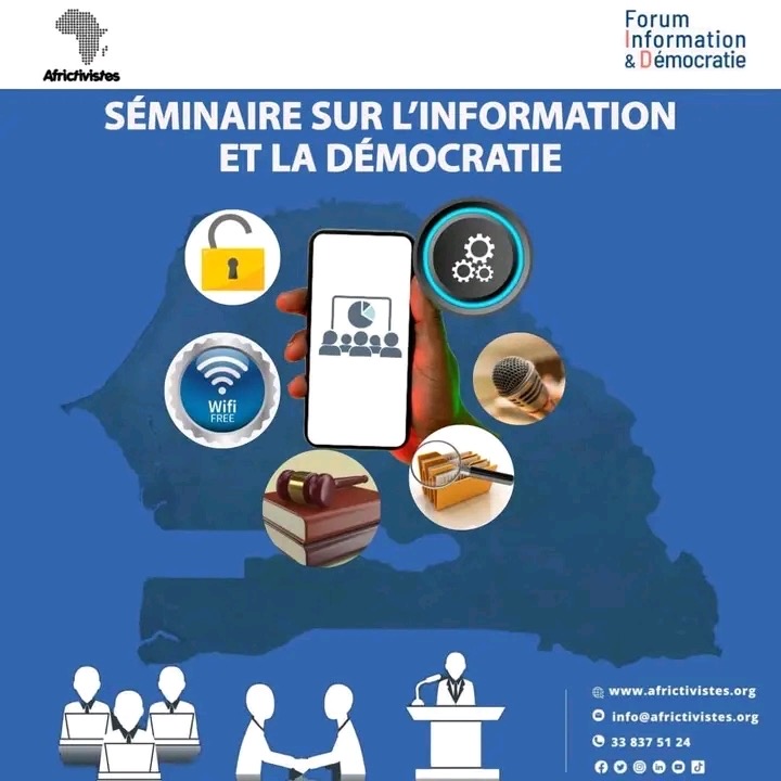 ​AfricTivistes organise un séminaire sur le renforcement de la démocratie sénégalaise à travers l'innovation numérique