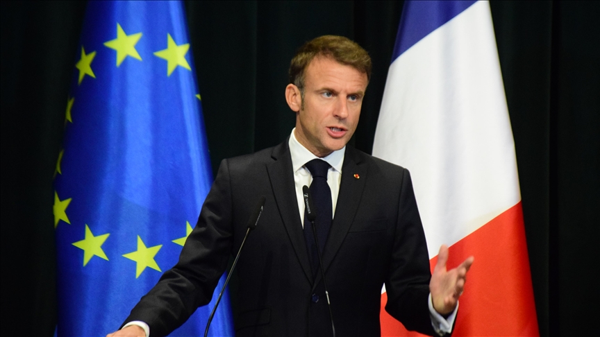 Macron : "Je réitère mon appel à une trêve humanitaire" à Gaza