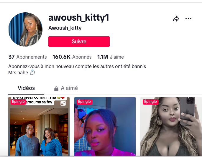 Awoush Kity rejoint l'APR et perd des milliers de followers