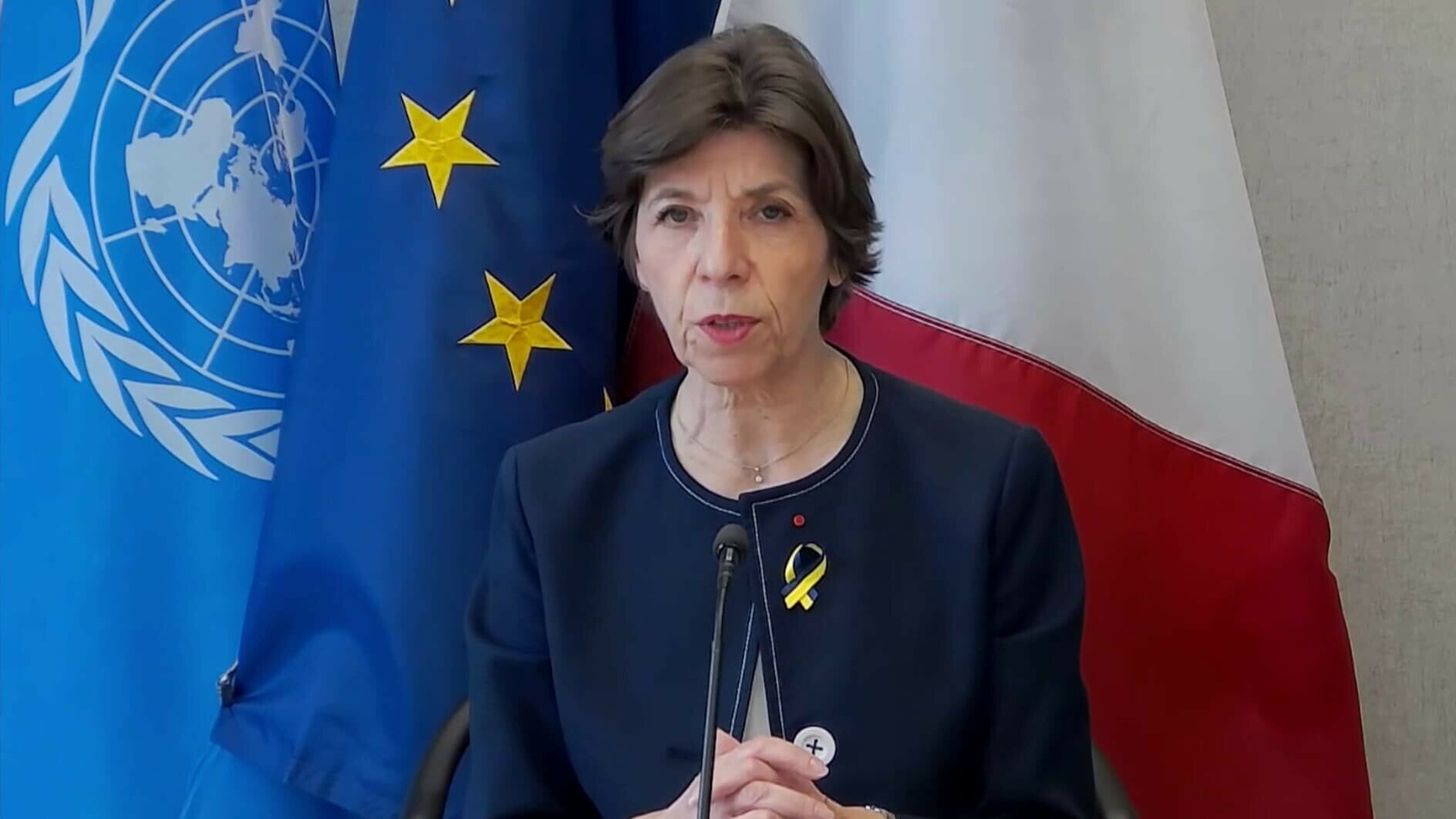 La France est inquiète "de la façon dont les opérations militaires sont menées à Gaza par Israël"