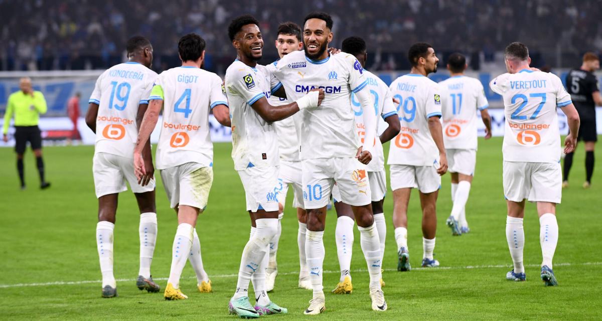 Ligue 1,  l’OM d'Aubameyang enchaîne une 4e victoire