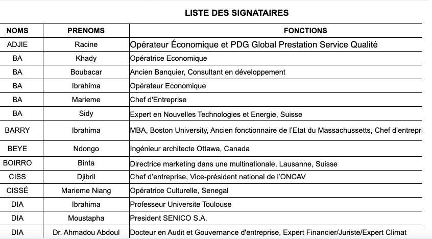 "De tous les candidats, c’est Karim Wade qui incarne le mieux cet espoir" (Cadres)