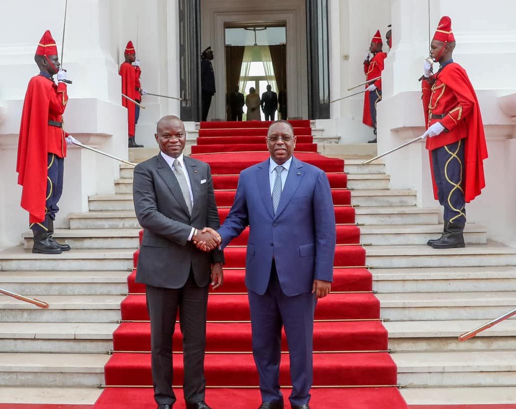 Sénégal : le général Putschiste, Brice Oligui Nguema encore reçu par Macky Sall