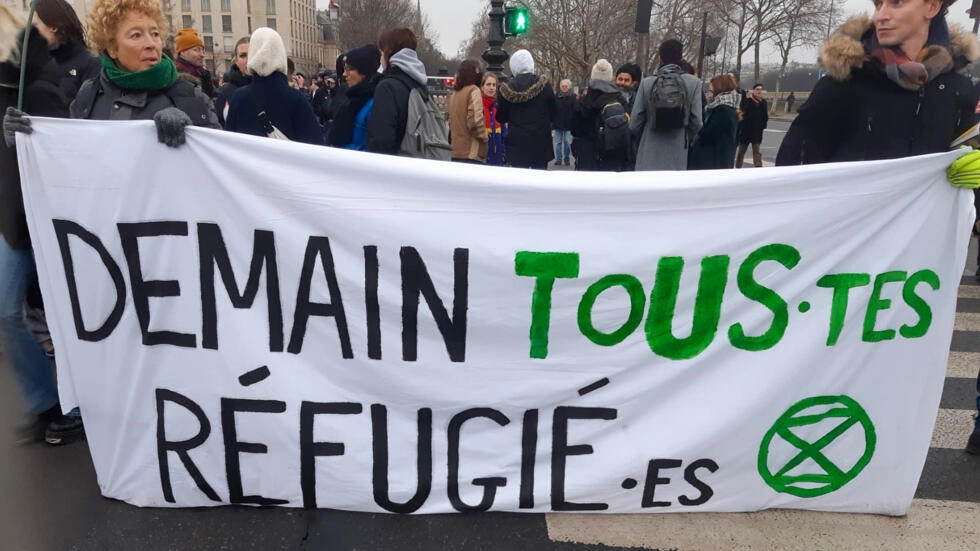 France: les opposants à la loi asile et immigration dans la rue
