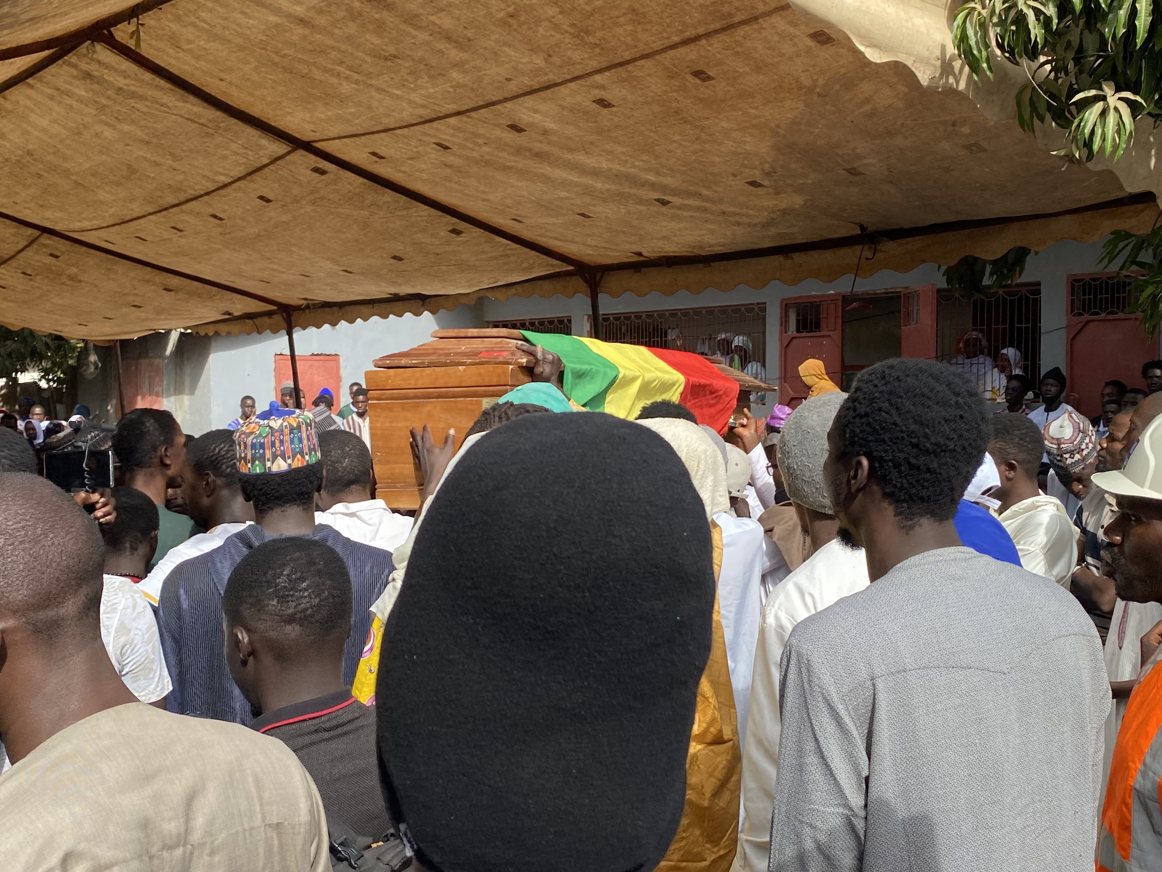 Manifestation contre le report de la présidentielle :  Les images des obsèques de Landing Camara tué par balle à Ziguinchor