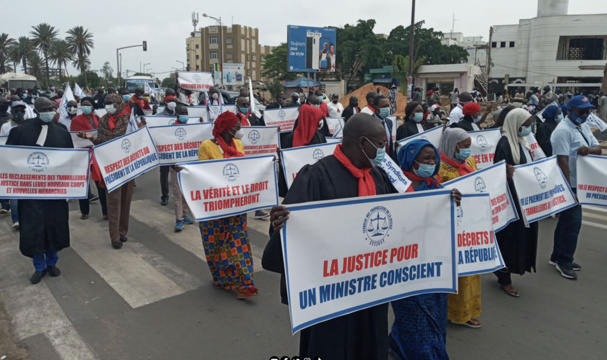 Justice : Le SYTJUST observe une grève de 72 heures