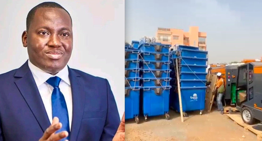 Thies : La Sapco offre un important lot de matériels pour lutter contre l'insalubrité 